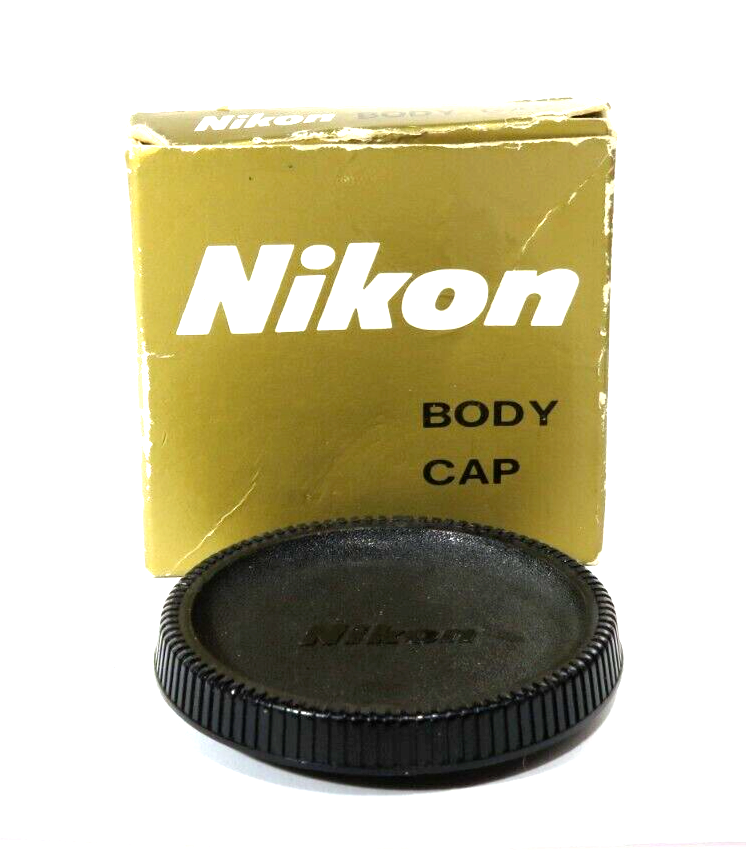 希少　美品　Nikon vintage ニットキャップ Rare Vintage Nikon Body Cap w/ Box F Mount 1970's | eBay