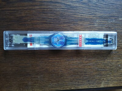 1991-Swatch-700 Jahre Schweiz Test GZ118-Neu ungetragen 