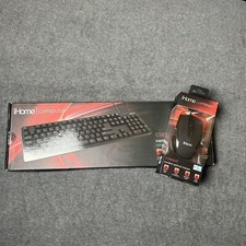 iHome Classic Corded Desktop Keyboard And Mouse BRAND NEW 