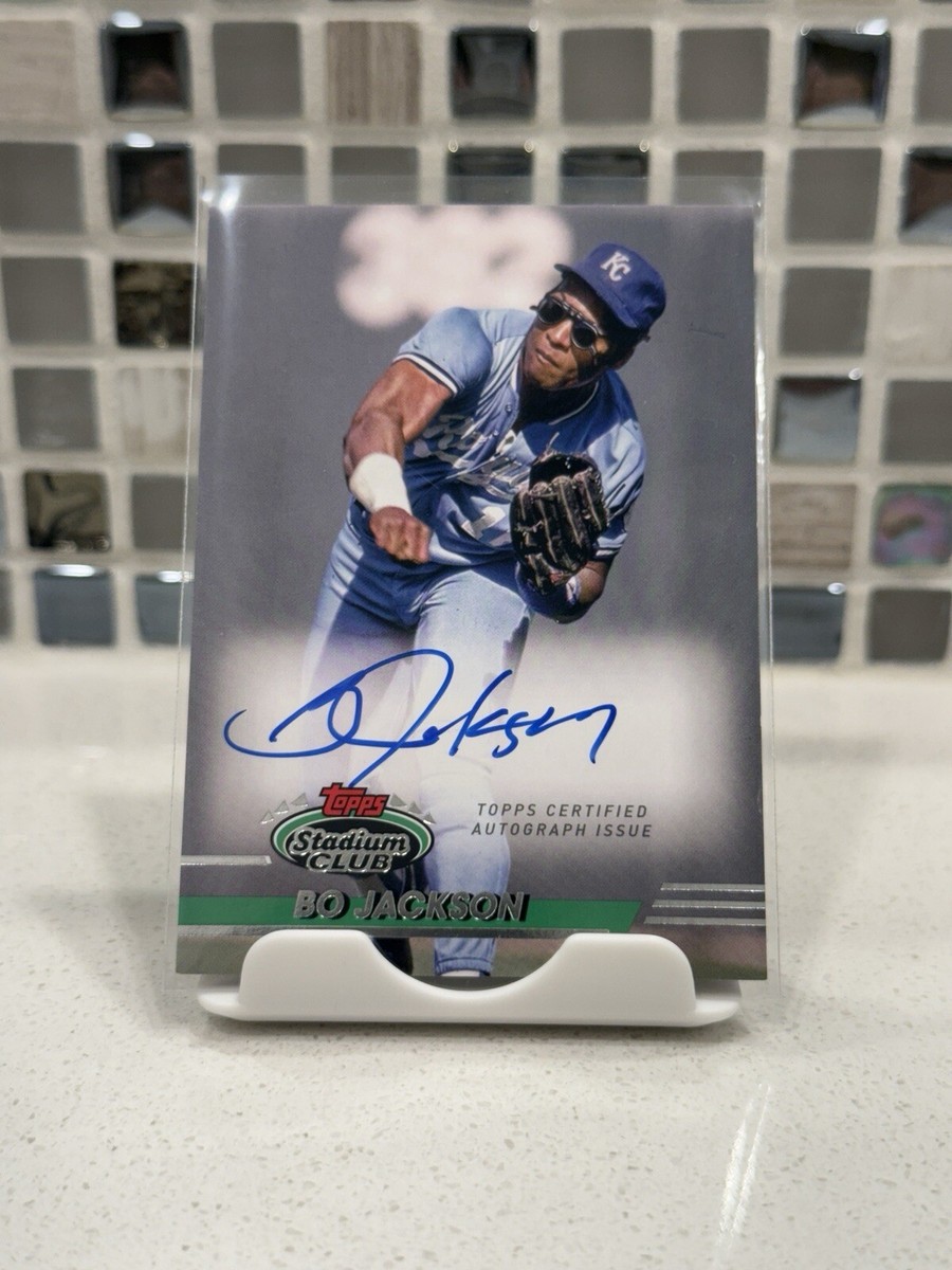 2024 Stadium Club Design Variation On Card Auto Bo Jackson /50 