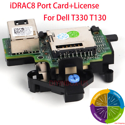 iDRAC8 Enterprise Port Card +License for Del PowerEdge T330 T130 Gen13 Server
