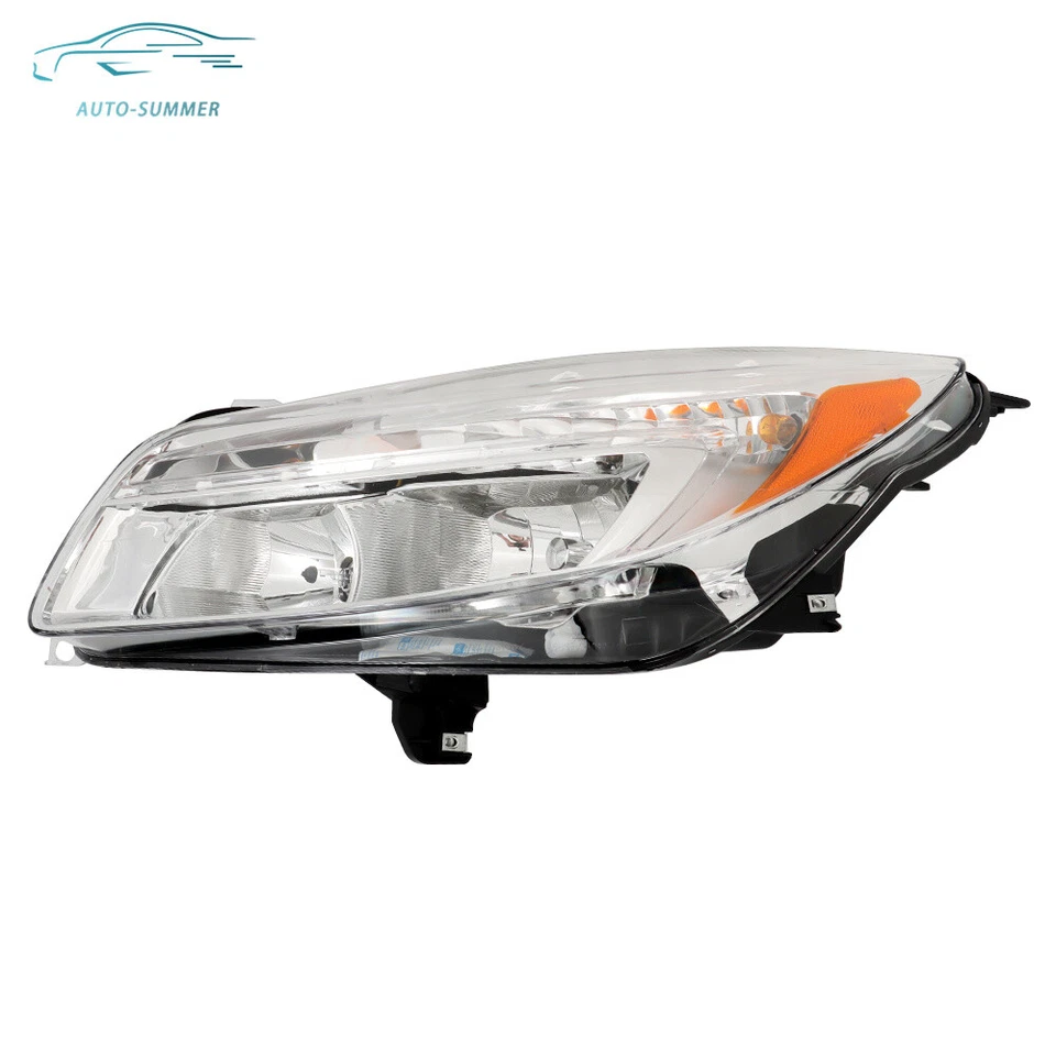 Headlight W/O DRL Headlamp Driver Side For 2011 2012 2013 Buick Regal Halogen Foto 4 de 4