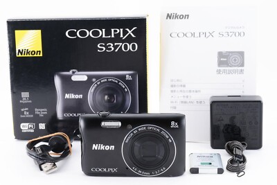 Nikon Coolpix S3700 ブラック　【完動美品】 Nikon COOLPIX S3700 ブラック