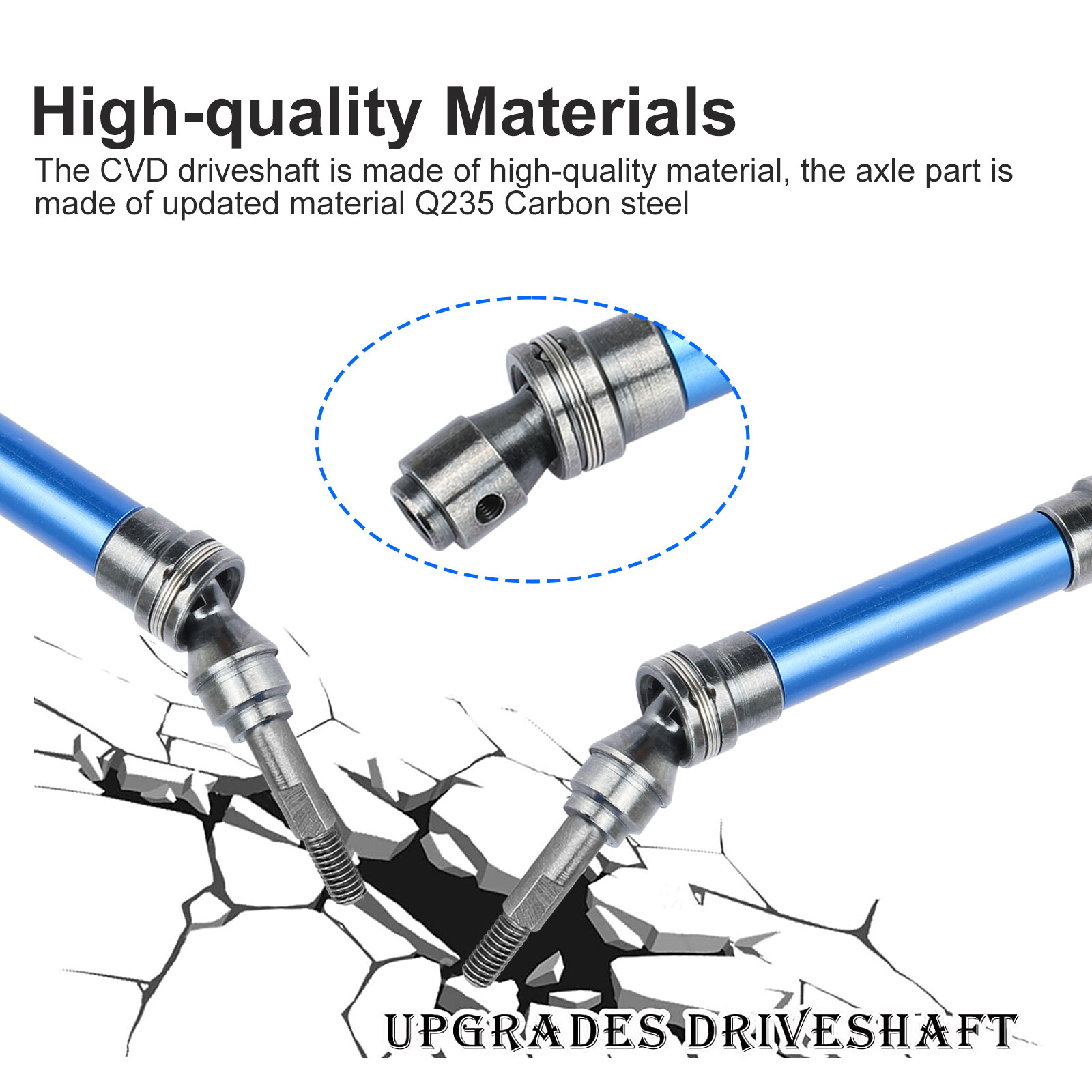 GPM SSLA1277RHST-BK Albero di trasmissione posteriore CVD #45 in acci, 30,99