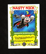2024 TOPPS Garbage Pail Kids Kids At Play "NASTY NICK" TCG-3