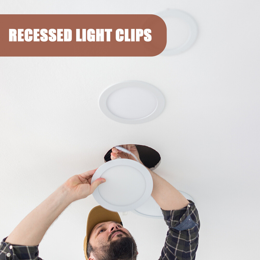 8pcs Downlight Light Clip Retaining Spring Clip Light Securing Clamp