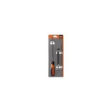 168-COMBI-4.0 Bahco 2 X 4.0Rnd , 6"Flat , Handle Chain Saw File