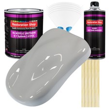 Restoration Shop Mesa Gray Acrylic Urethane Gallon Kit Auto Paint Restoration Shop Mesa Gray Acrylic Urethane Gallon Kit Auto Paint