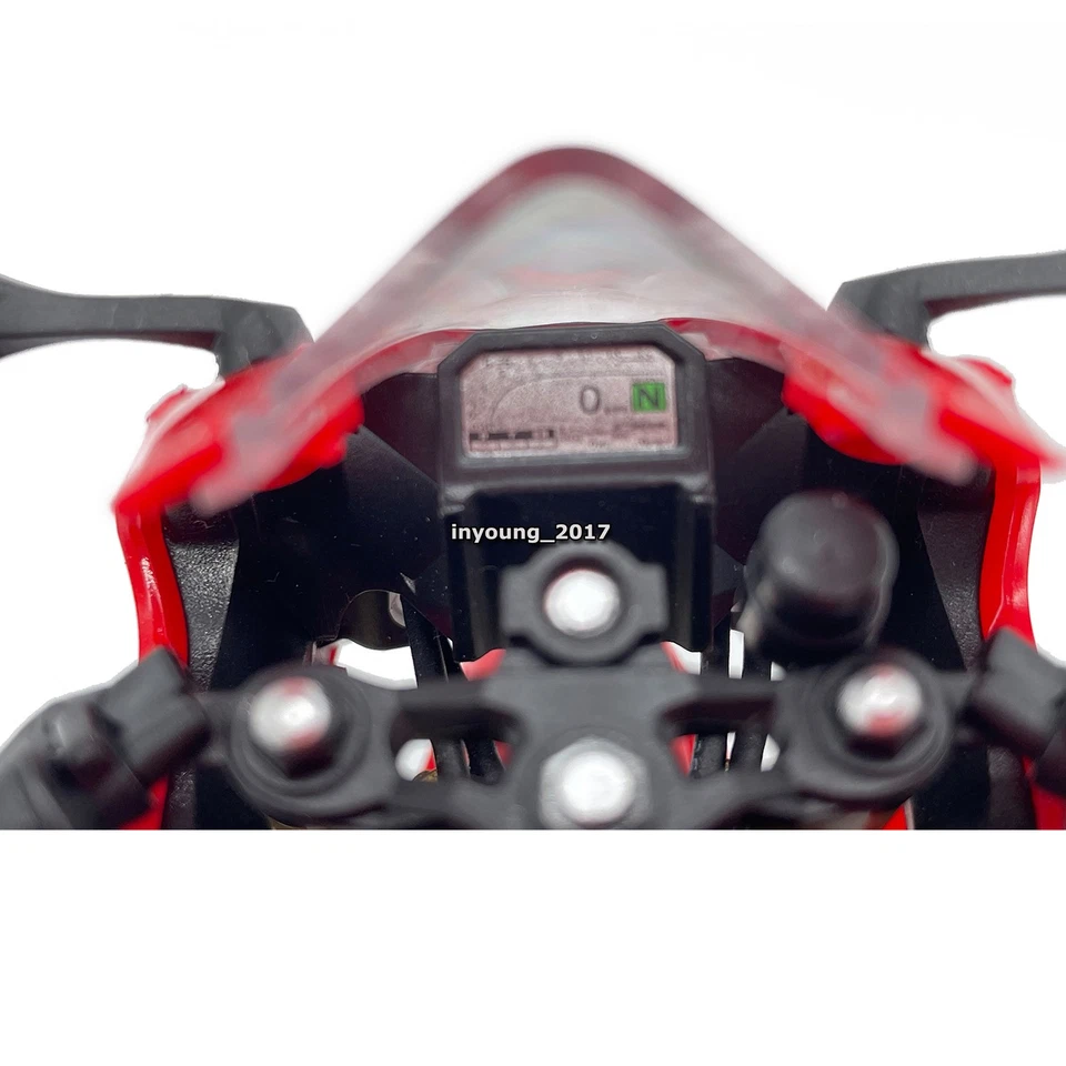 1:9 Honda CBR1000RR HRC Motorcycle Model Diecast Toy Motorcycle for Boys Black - Image 3 of 4