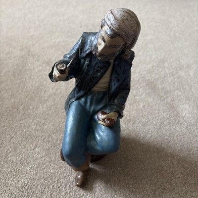 Selten. NAO by Lladro ''Alter Matrose'' Top Zustand 