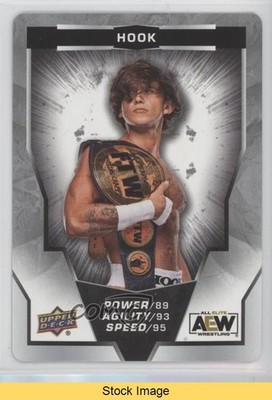 2024 Upper Deck AEW All Elite Wrestling Gaming Cards Level C Hook #62 READ 0n3f