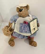 Russ Berrie Kathleen Kelly Country Folks Critter Factory Bear Mrs. Allspice