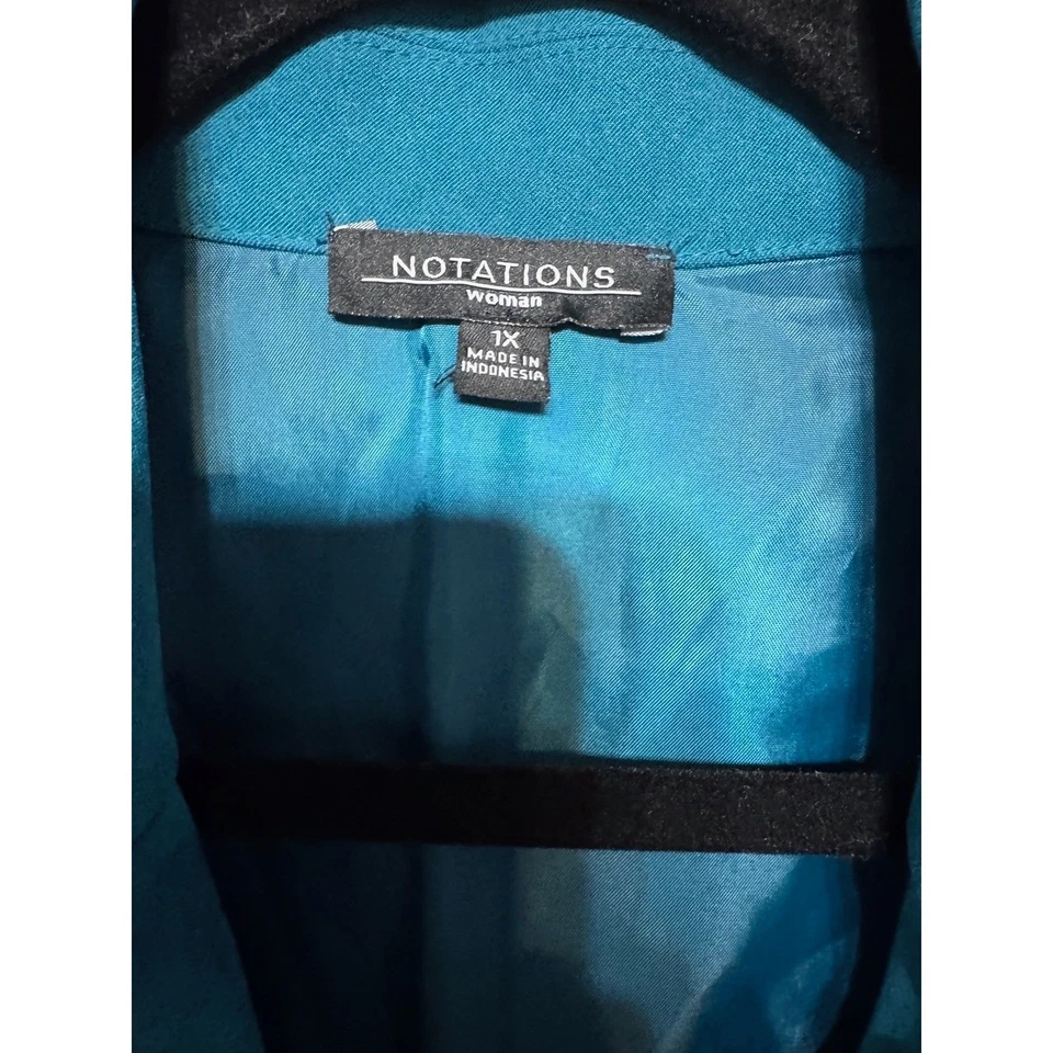 Vintage Old Money Vegan Suede Blazer Size 1X Quiet Luxury Office Siren Y2K 90s - Image 2 of 4