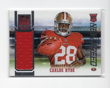 2014 Panini Elite New Breed Materials SP/299 Carlos Hyde #10  RC