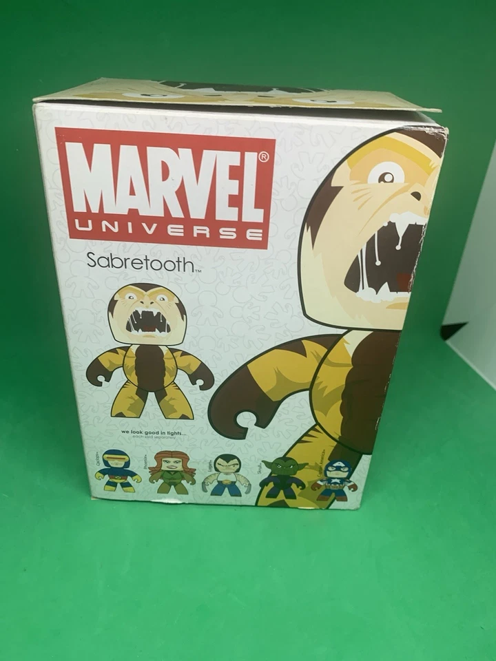 Marvel Universe Sabretooth Mighty Muggs X-Men Open Box New Legends Funko Figure - Image 4 of 4