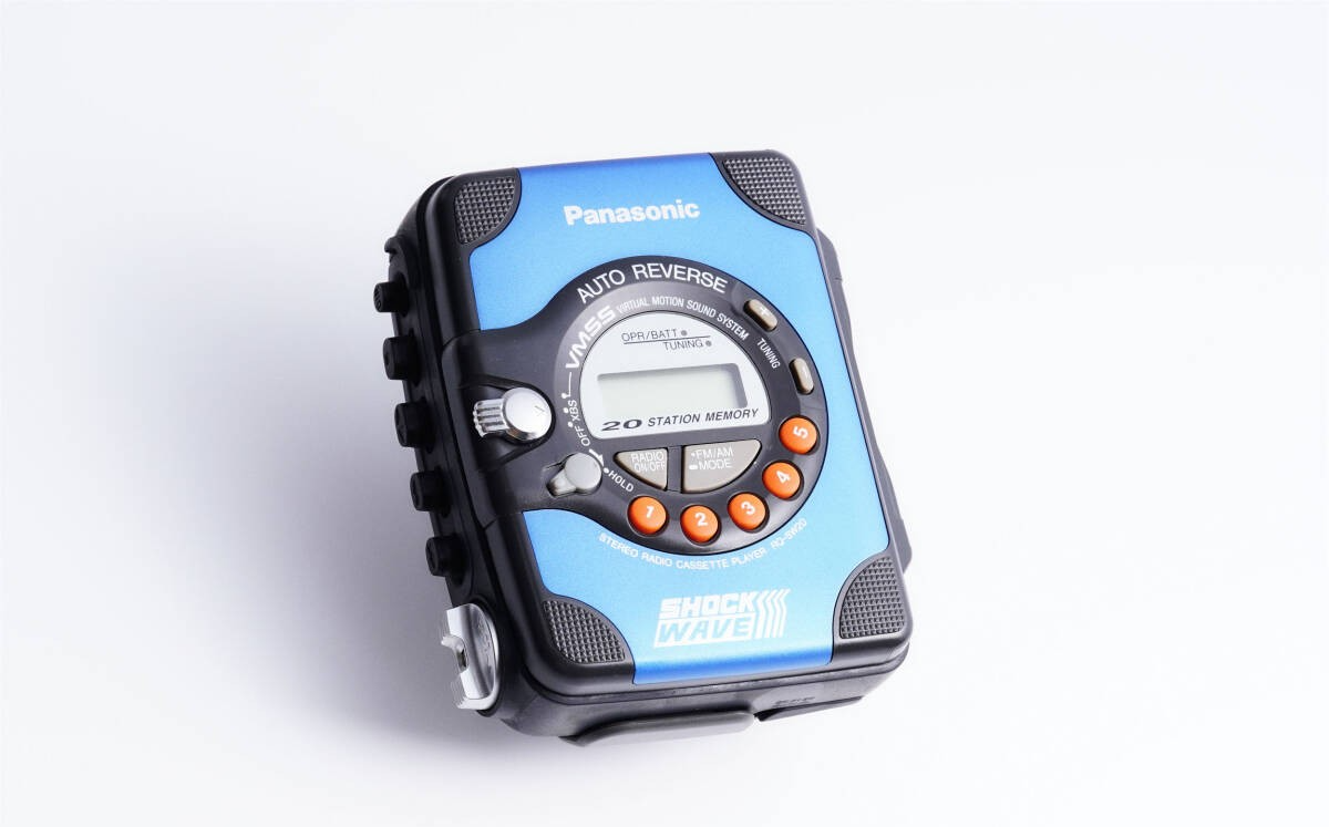 Panasonic Shockwave Portable Cassette Tape Player Radio RQ-SW20