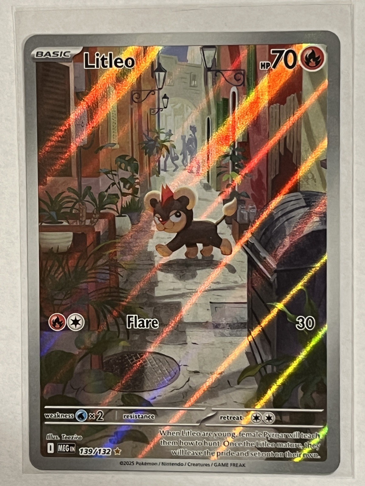 Pokémon Mega Evolutions Litleo 139/132 Mint