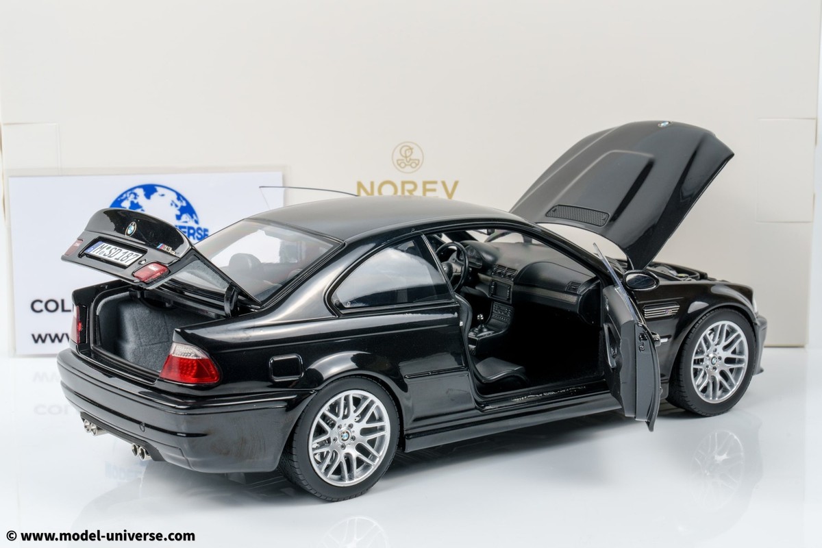 1／18  M3 CSL 中古 Norev - 1:18 BMW M3 CSL Sapphire Black 2003 - Diecast Model | eBay