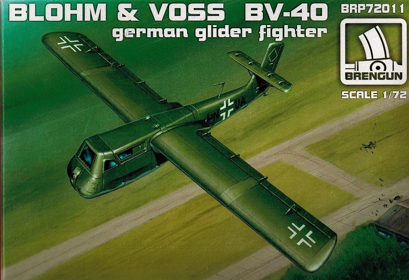 Bregun 72011 - Blohm & Voss BV 40 - german glider fighter - 1:72