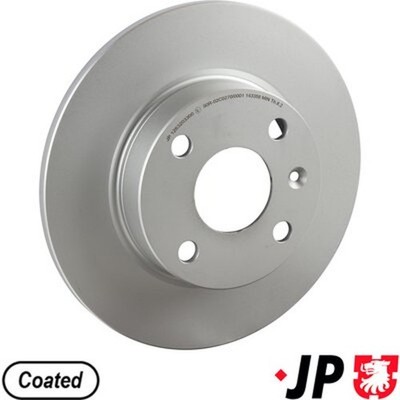 2x Bremsscheibe JP JP GROUP 1263203300 für X01 X04 OPEL TIGRA CORSA TwinTop F08
