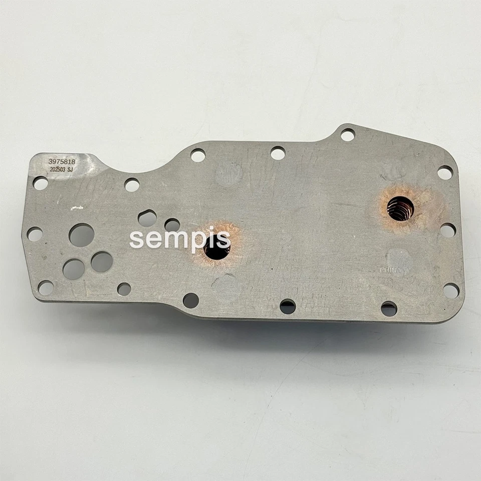 3975818 Oil Cooler & Gasket Cummins For 6.7L 24V ISBE 2007-Present Dodge Ram NEW - Imagem 4 de 4