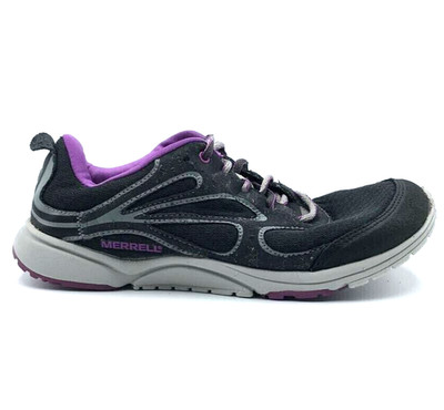 Womens 6.5 Merrell Bare Access Arc Vibram Sole Trail Running Shoes Purple J89760