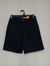 Carhartt Women's Rugged Professional Shorts 6 Navy Blue Loose Fit Canvas NWT