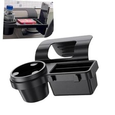 Car Window Storage Organizer, Multifunctional Cup Holder Phone 1 PC Black 02