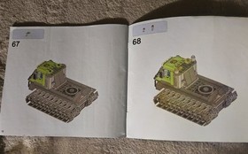 manual Only LEGO City Volcano Crawler (Set 60122)