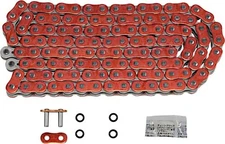 EK 530 ZVX3 ZX-Ring Chain 120 Links Metallic Orange