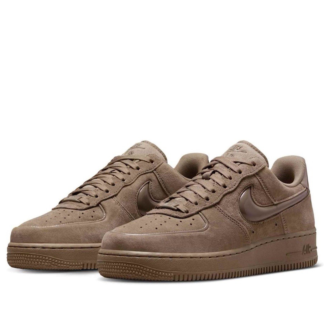 Women's Size 8.5 Nike Air Force 1 '07 Mink Brown Black HV4406-200