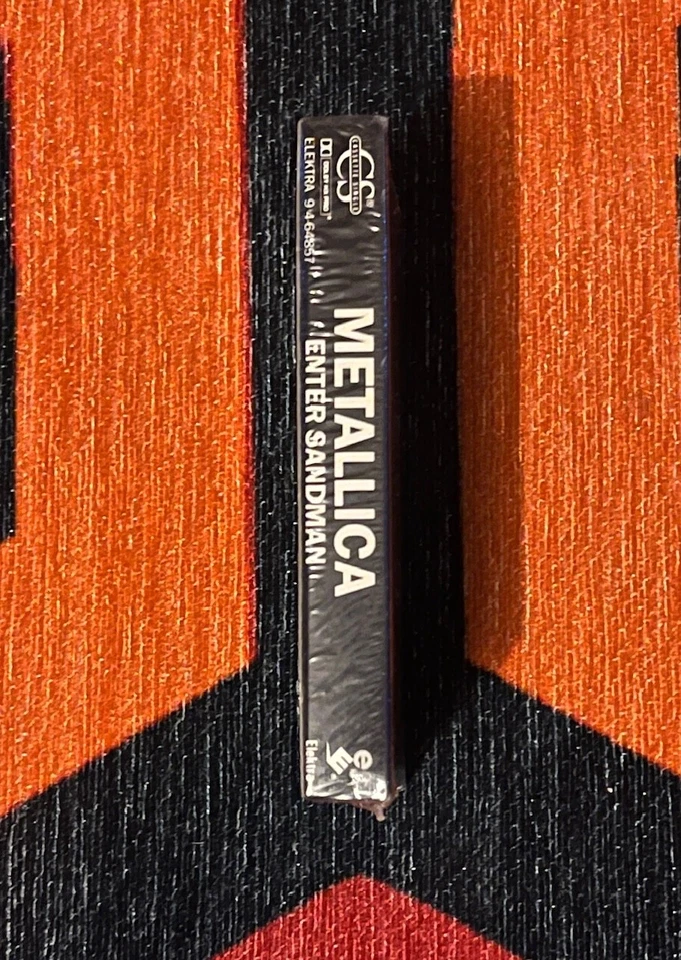 Metallica ENTER SANDMAN Single Cassette 1991 w/Stone Cold Crazy NEW/SEALED - Image 2 of 4