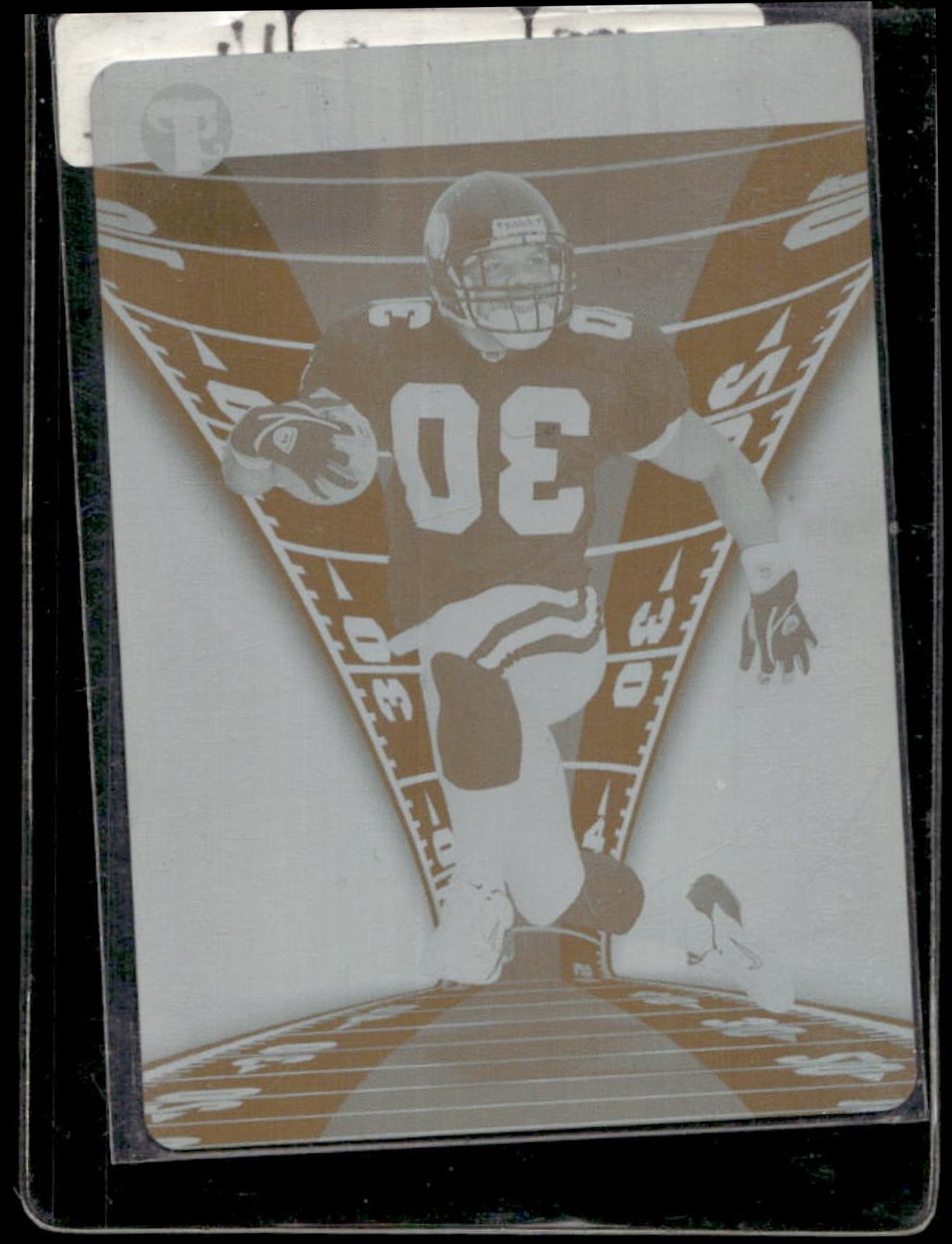 Mewelde Moore Topps Pristine #122 Cyan Printing Plate 1/1