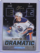 2025-26 Flair #FTD-6 Zach Hyman Flair for the Dramatic