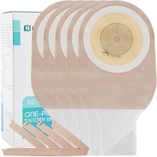 Colostomy Bags 20 PCS, Ostomy Drainable Pouches with Closure, 15-60mm Fit