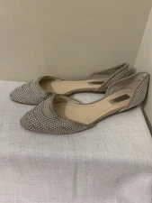 INC sparkly ballet flats Ladies Sz 10