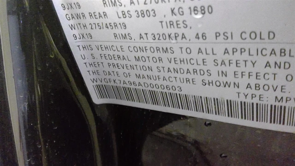 Bomba/modulador ABS Volkswagen Touareg 2010 7L0614517CBEF 8769 Foto 4 de 4