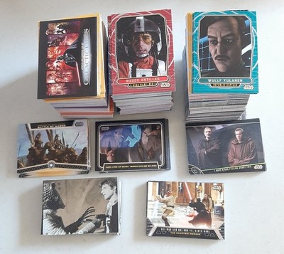 2012 Topps Star Wars Galactic Files Complete Set 408 cards Base + All Inserts