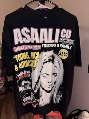 Asaali Lindsay Lohan T Shirt Size M 