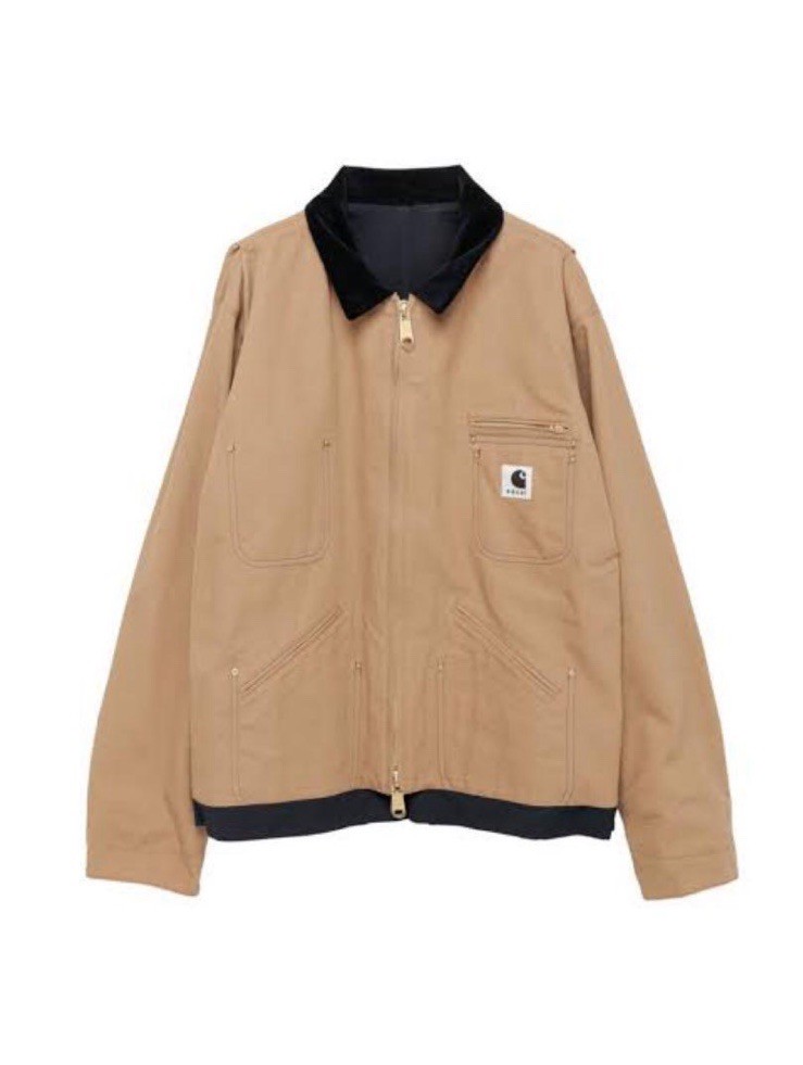 ジャケット・アウター sacai Carhartt WIP Reversible DuckJacket sacai Carhartt WIP Reversible Duck Jacket Size M Excellent