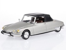 Citroen DS 19 convertible 1965 perlgrey diecast model car 157084 Norev 1:43