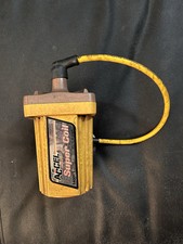 Vintage Accel Super Coil 140001 And Coil Wire 45000 Volts