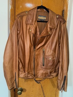 Schott NYC Perfecto P5528 Cowhide Leather Motorcycle Jacket Size XL RARE!!!