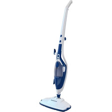 10-in-1 Steam Mop w/ Handheld Steamer Foldable Handle Blue ST505BL