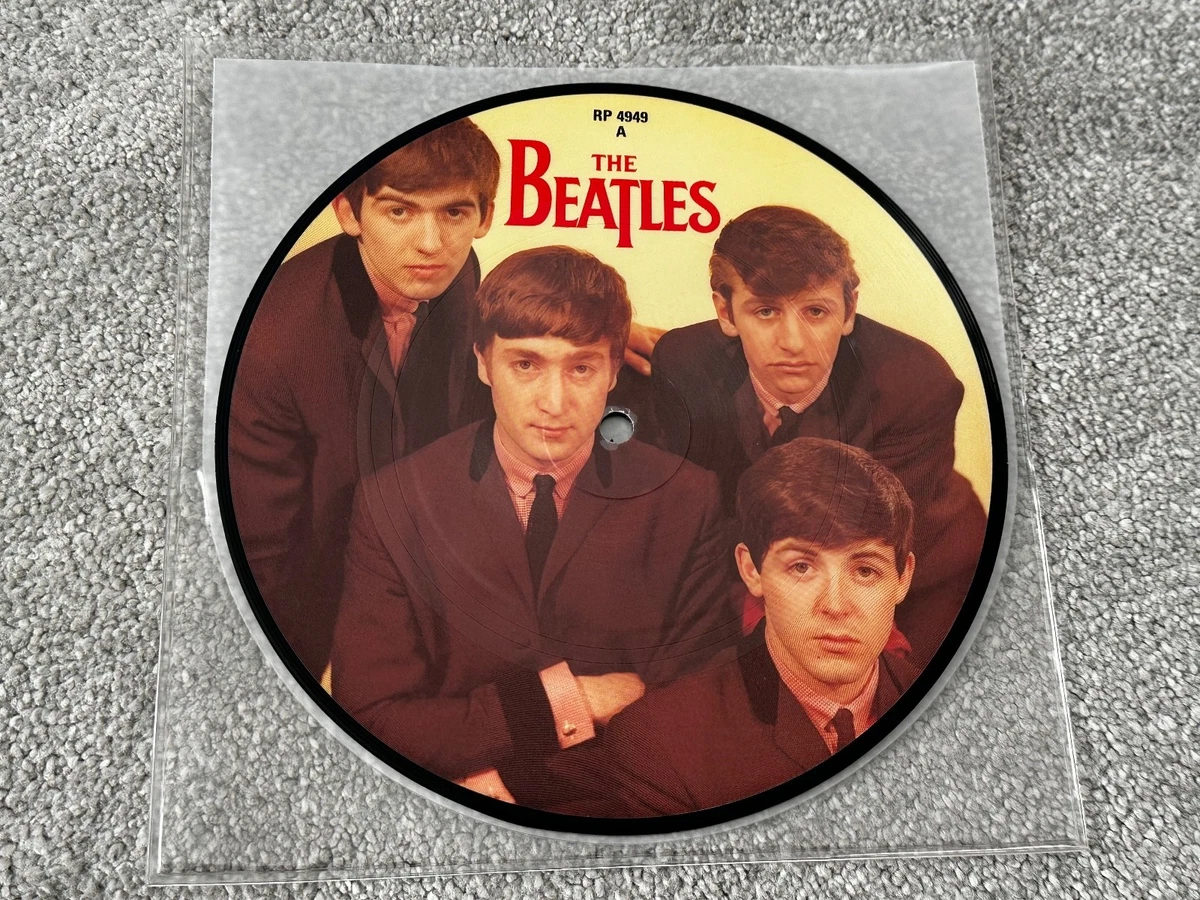 25+ The Beatles 45 RPM Speed Picture Disc Vinyl Records for sale