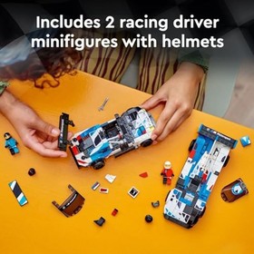 LEGO Speed Champions BMW M4 GT3 & BMW M Hybrid V8 Race Cars, BMW Toy for Kids wi
