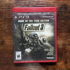 Fallout 3 Game of the Year Edition Greatest Hits (PS3) CIB - Minor Damage