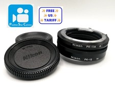 🎦👀✨MINT✨ Nikon Auto Extension Ring PK-12 PK-11A From JAPAN