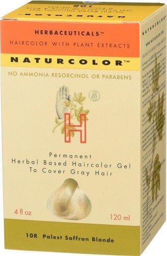 Naturcolor 10Р Самая бледная шафрановая краска для волос в упаковке 4 жидких унции