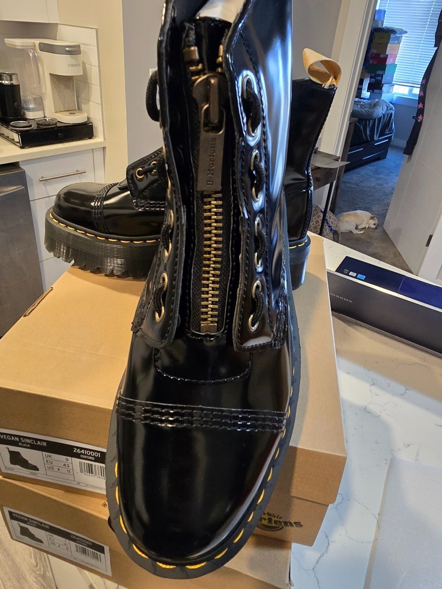 Dr. Martens Vegan Leather Sinclair 26410001 Platform Boot Boots